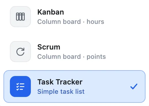 Switching between Gantt, Kanban, and table views of the same project in EverGantt